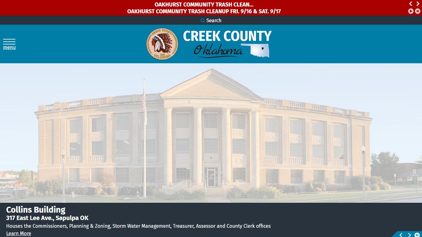 Creek County Oklahoma